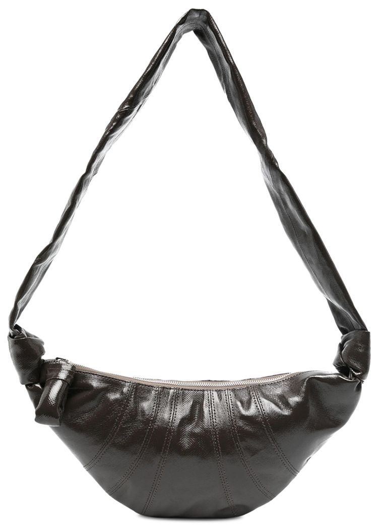 Lemaire Small Croissant Bag Dark Tobacco