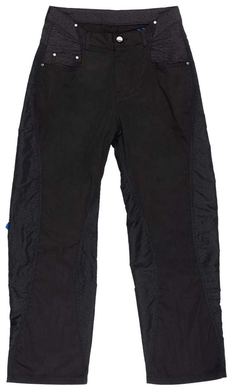 Ader Error Semi Oversized Fit Pants Black