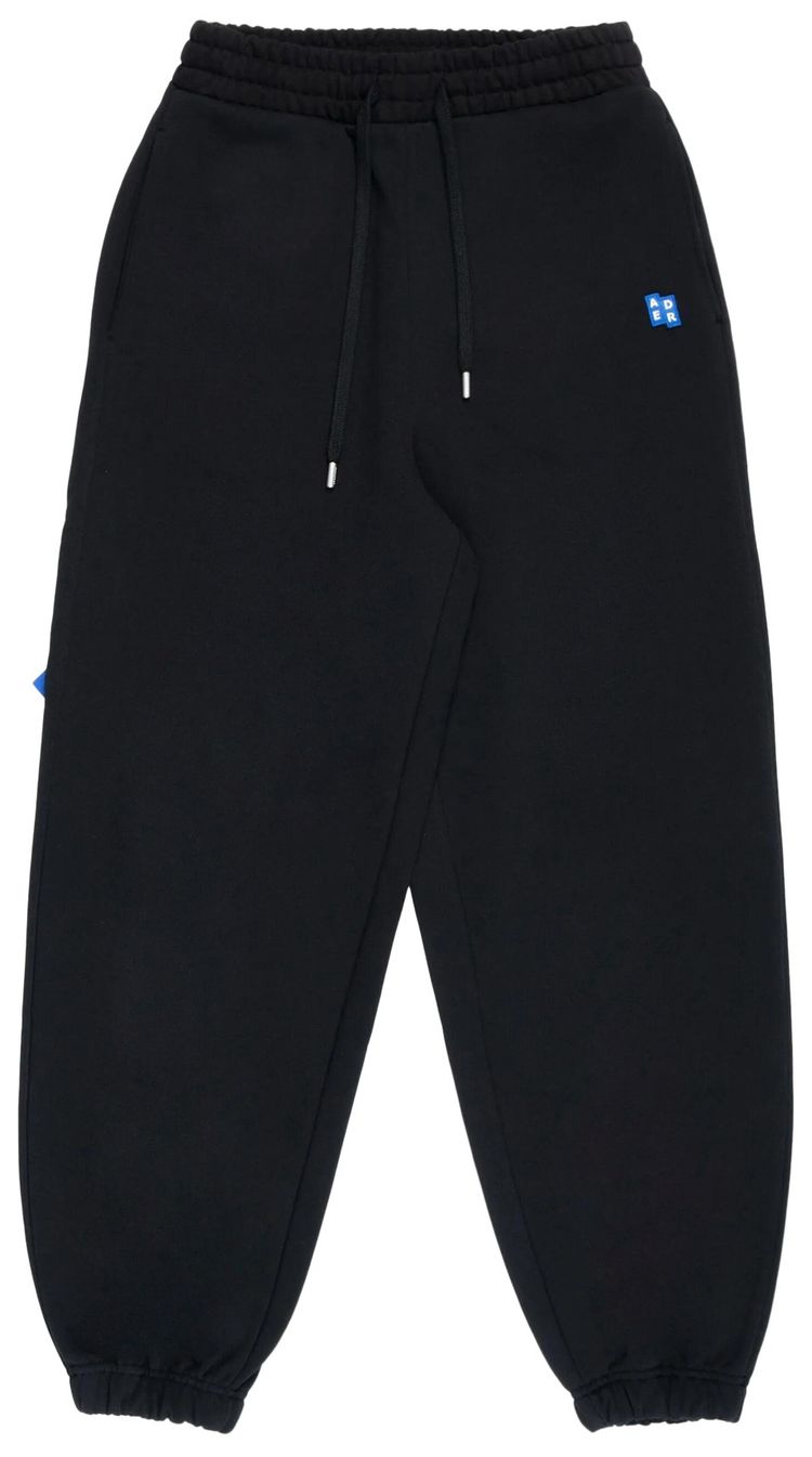 Ader Error Semi Oversized Fit Hoodie Black