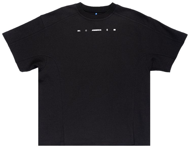 Ader Error Semi Oversized Fit T Shirt Black