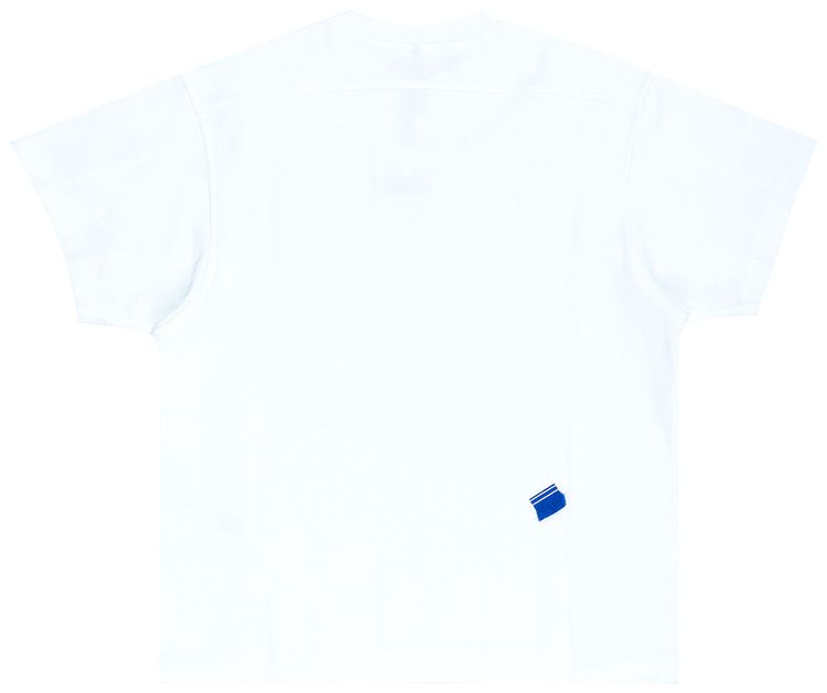 Ader Error Semi Oversized Fit T Shirt Off White