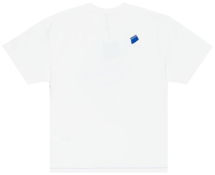 Ader Error Semi Oversized Fit T Shirt Off White