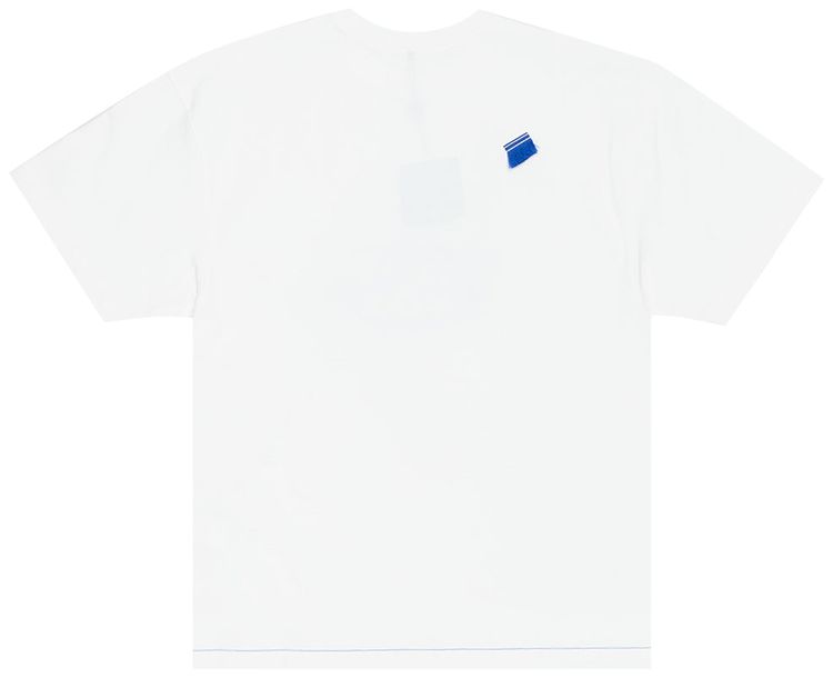 Ader Error Semi Oversized Fit T Shirt Off White
