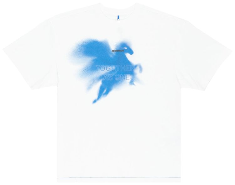 Ader Error Semi Oversized Fit T Shirt Off White