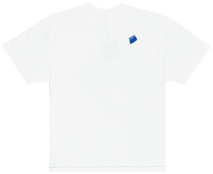 Ader Error Semi Oversized Fit T Shirt Off White