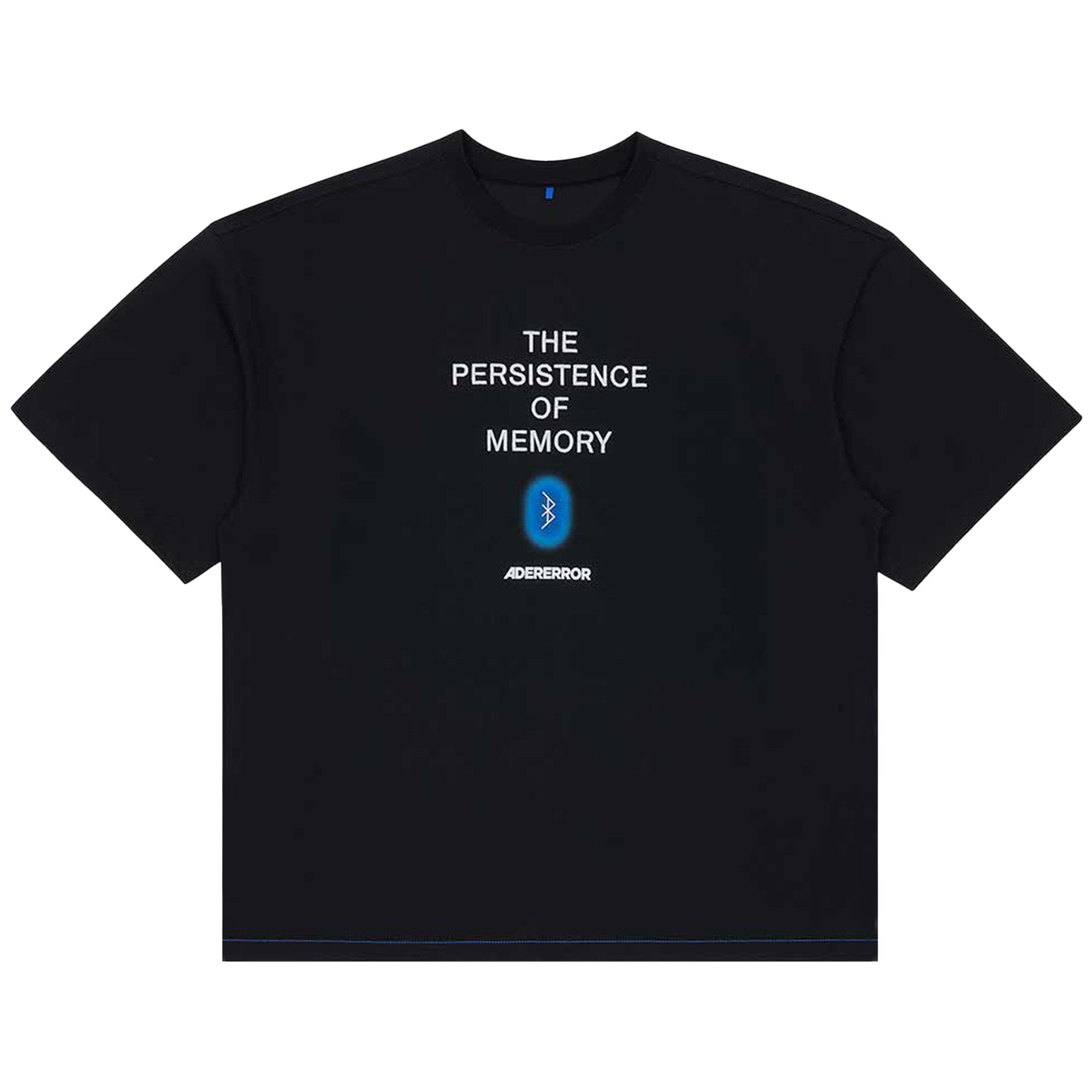 Buy Ader Error Semi-Oversized Fit T-Shirt 'Black' - BO01SSTS0116BK