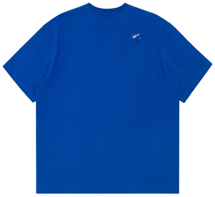 Ader Error TRS Tag T Shirt Blue