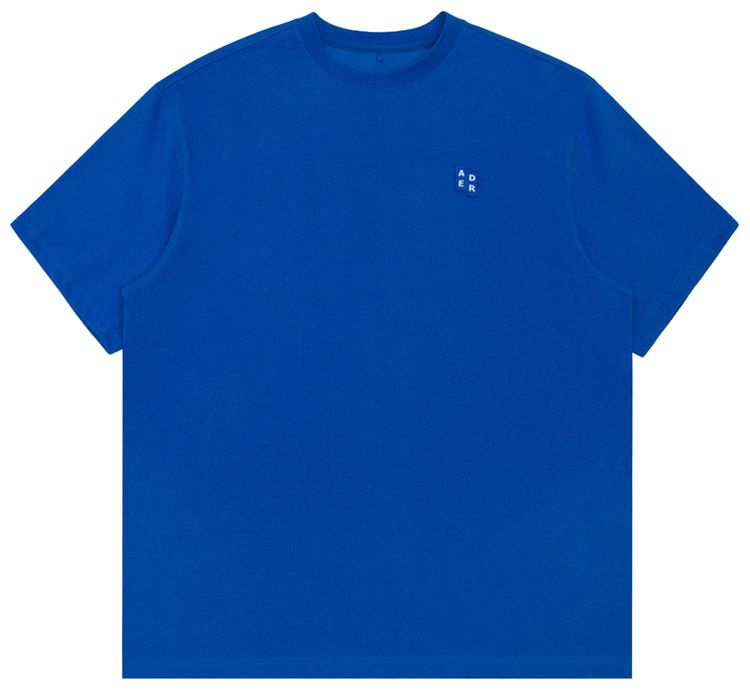 Ader Error TRS Tag T Shirt Blue