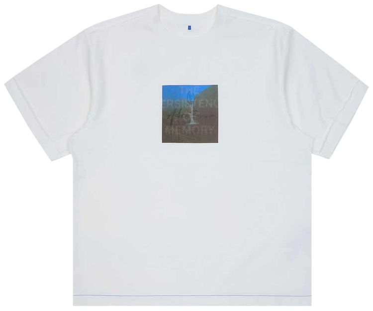 Ader Error Semi Oversized Fit T Shirt Off White