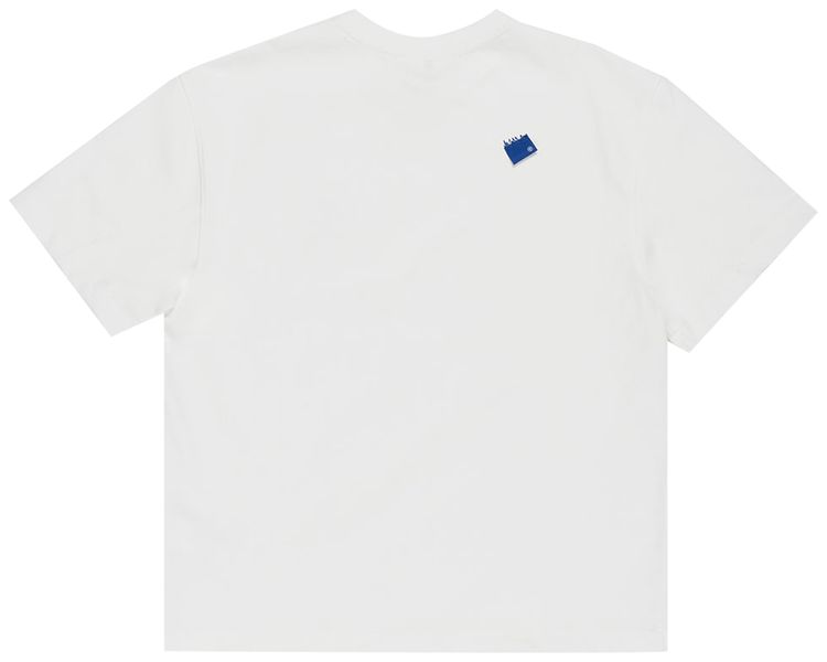 Ader Error TRS Tag T Shirt Off White