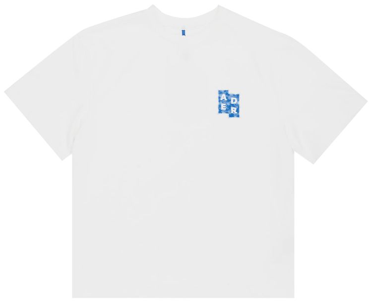 Ader Error Semi Oversized Fit T Shirt Off White