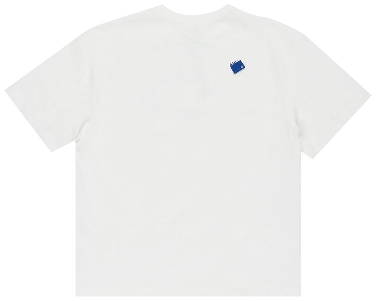 Ader Error Semi Oversized Fit T Shirt Off White
