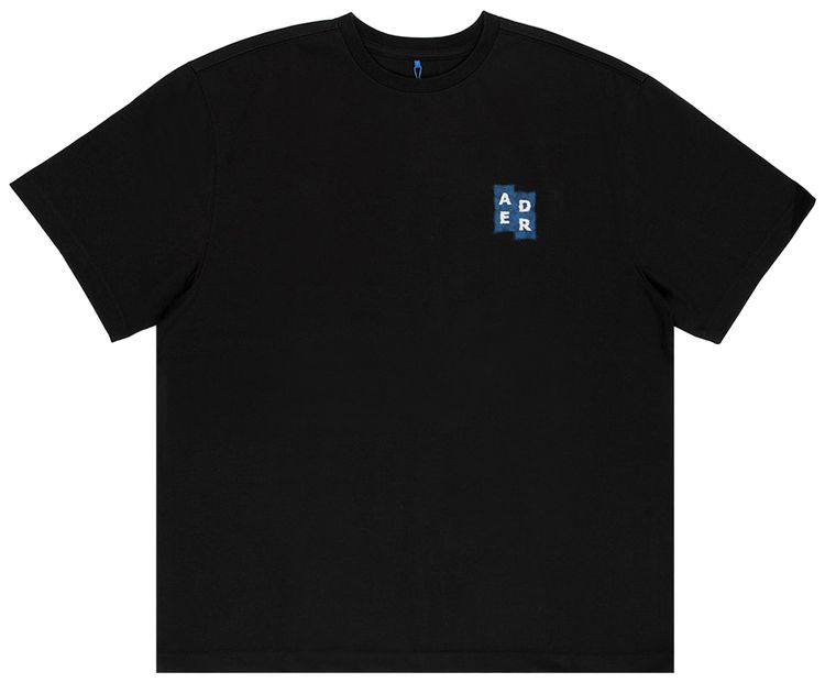 Ader Error Semi Oversized Fit T Shirt Black