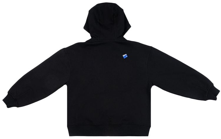 Ader Error Semi Oversized Fit Hoodie Black