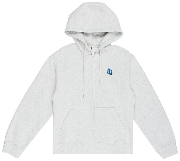 Ader Error Semi Oversized Fit Hoodie Oatmeal