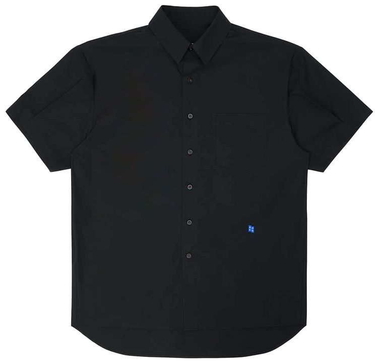Ader Error Semi Oversized Fit Shirt Black