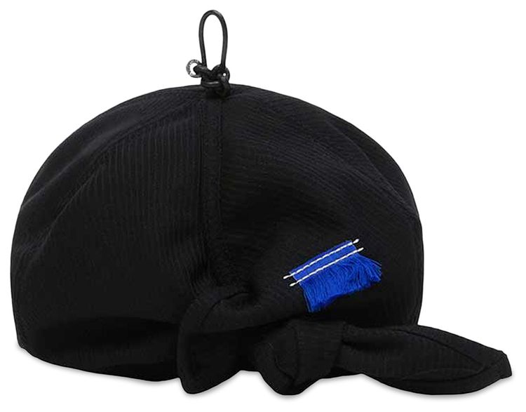 Ader Error Oversized Fit 6 Panels Cap Black