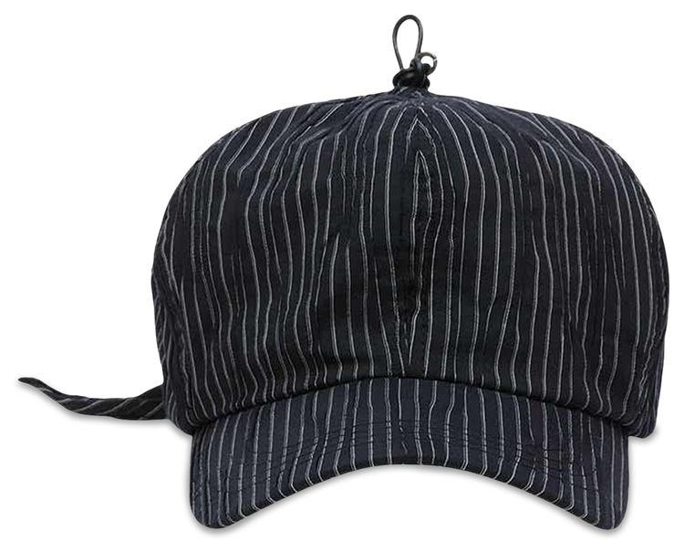 Ader Error Oversized Fit 6 Panels Cap Black