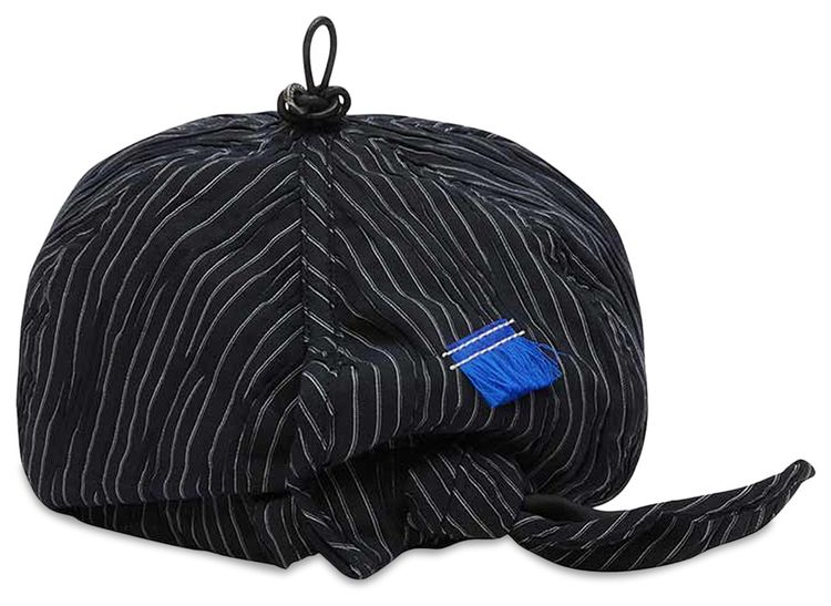 Ader Error Oversized Fit 6 Panels Cap Black