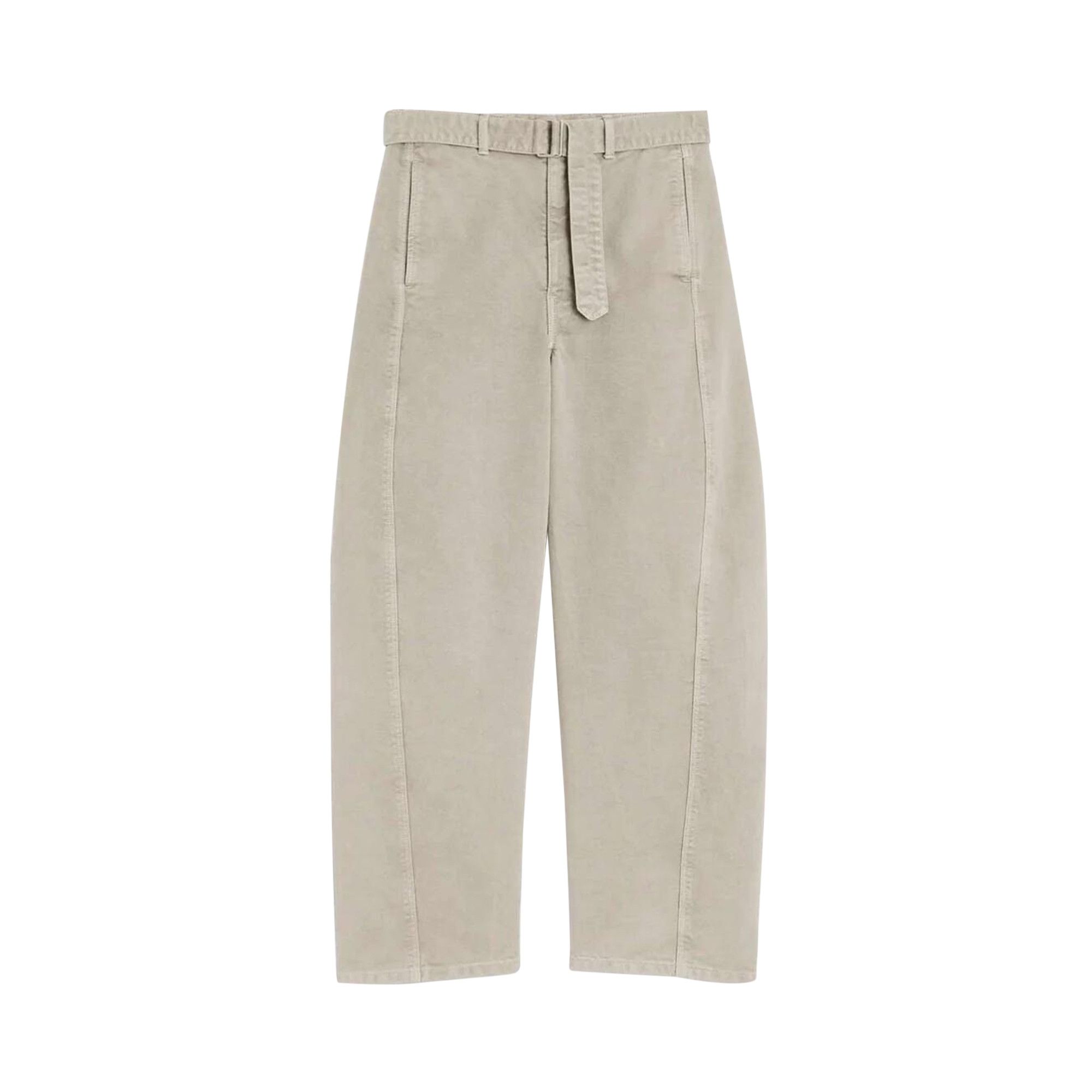 Buy Lemaire Twisted Belted Pants 'Natural Beige' - PA326 LD1042
