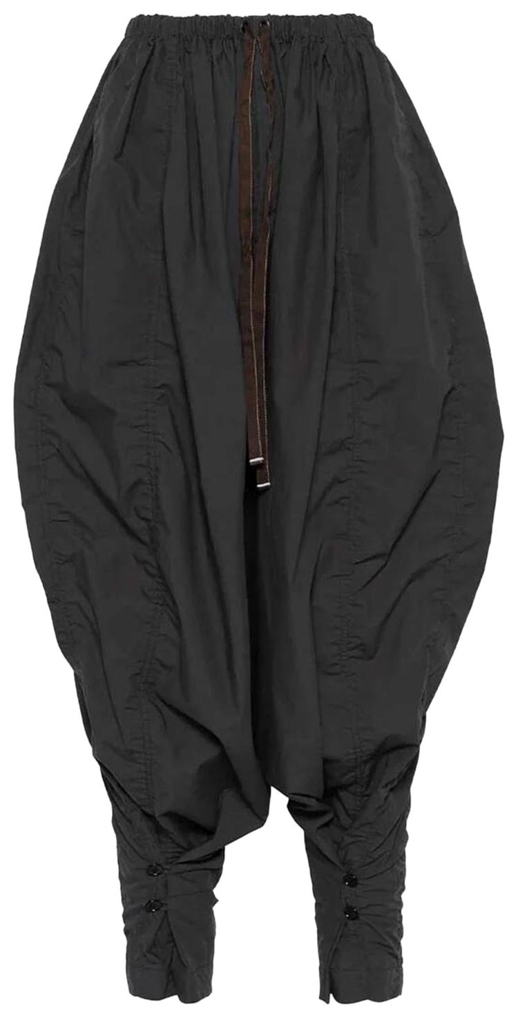 Lemaire Parachute Pants Charcoal