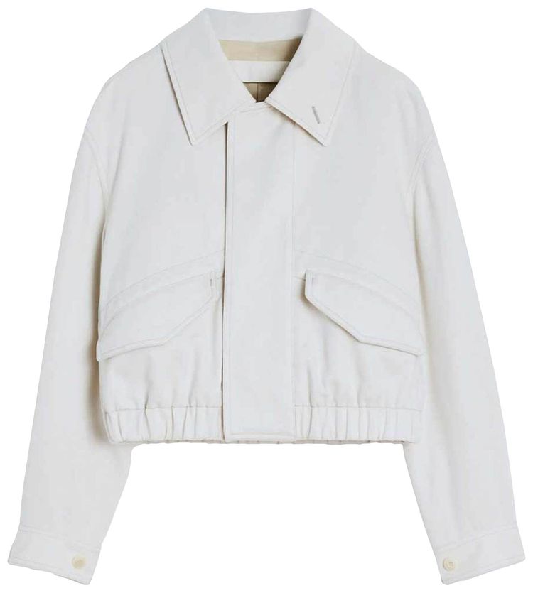 Lemaire Short Blouson Creamy White