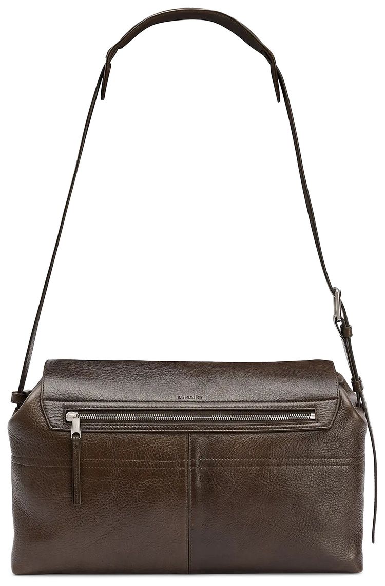 Lemaire Weekend Gear Bag Khaki Brown