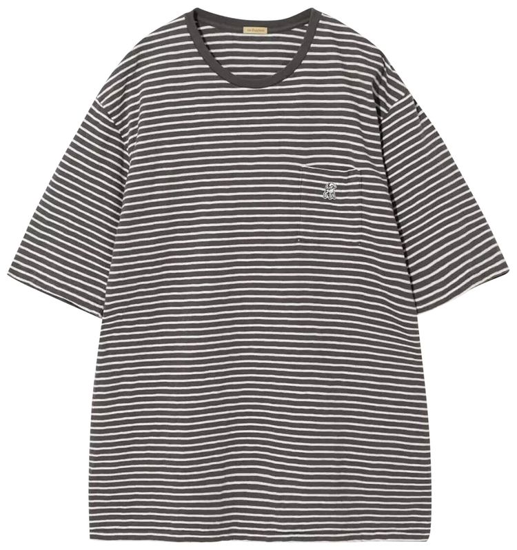 Undercover Striped T Shirt GreyBeige