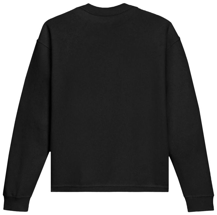 PURPLE BRAND Oversized Long Sleeve Tee Black