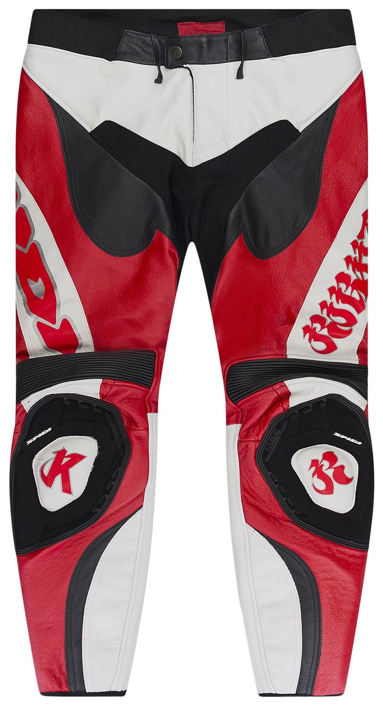 KUSIKOHC Spidi Burn Rider Pants Red