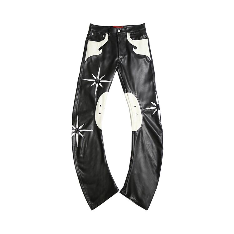 Flower Rider Buy KUSIKOHC Flower Rider Faux Leather Pants 'Black' - KUW3PT04KR C4001 ...