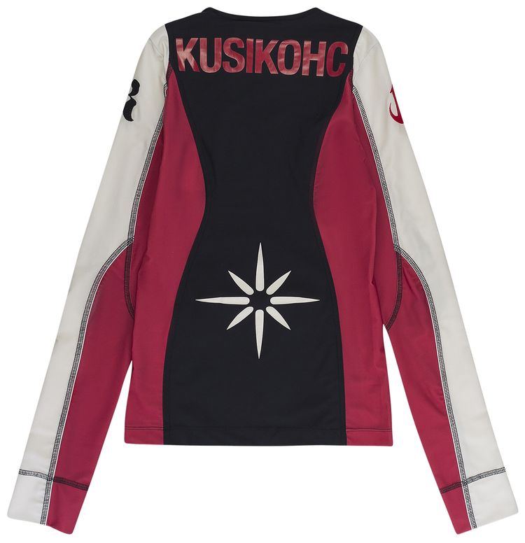 KUSIKOHC Rider Tight Pullover Sweater Red