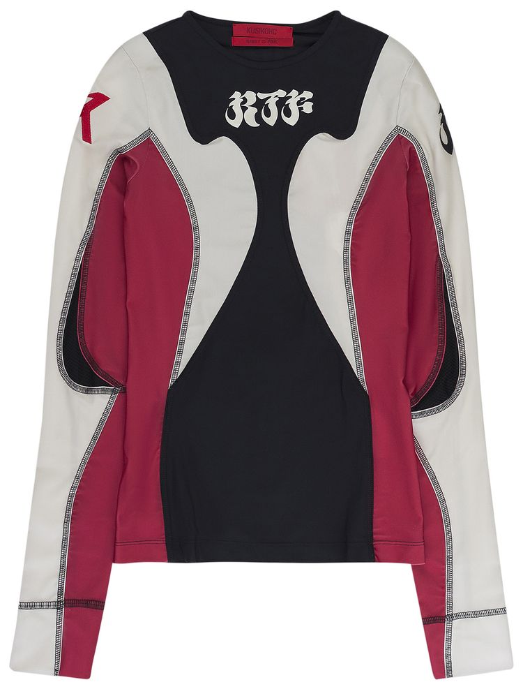 KUSIKOHC Rider Tight Pullover Sweater Red