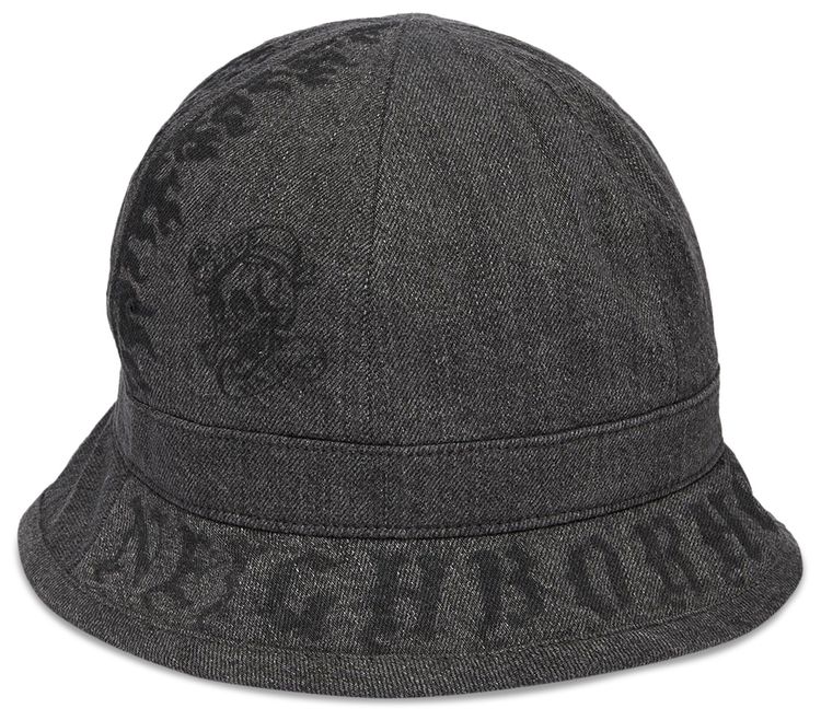 Neighborhood Fade Denim Ball Hat Black