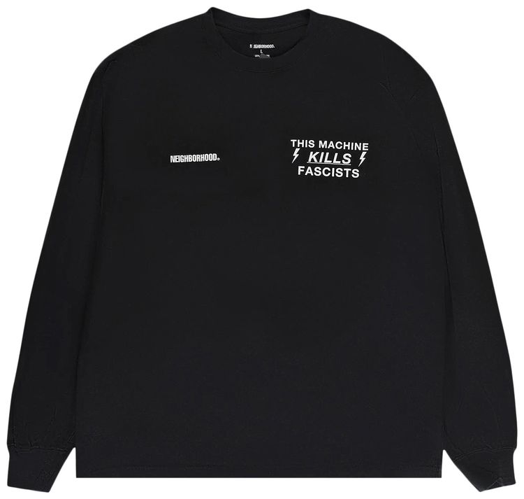 Neighborhood Long Sleeve T Shirt Black