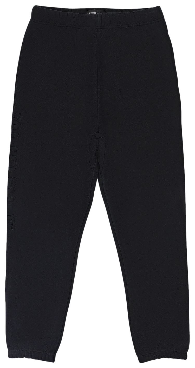 PURPLE BRAND HWT Fleece Sweatpant Black