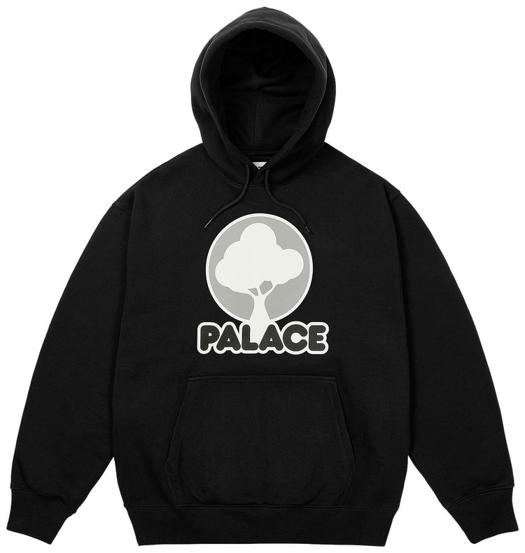 Palace Evergreen Hood Black