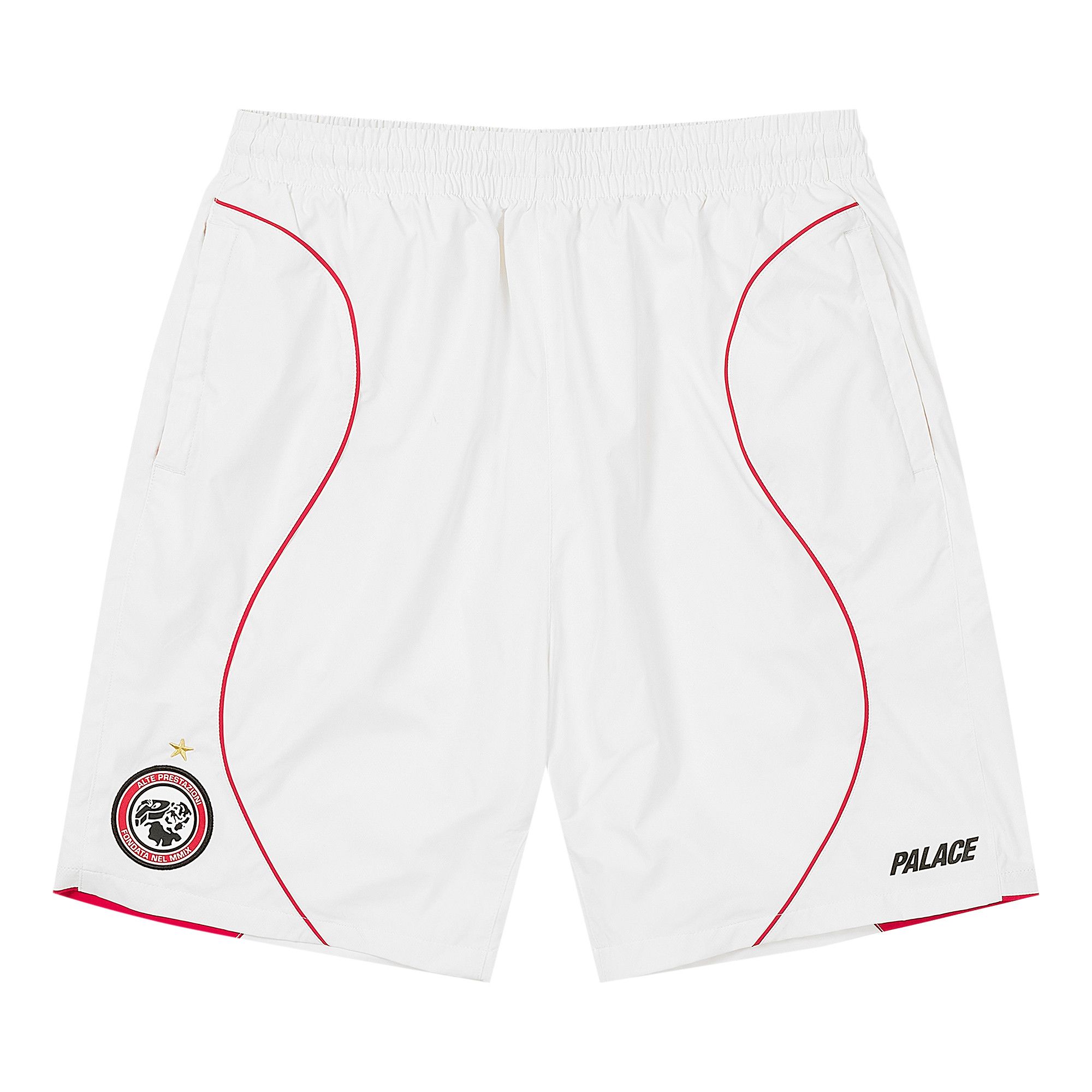 Buy Palace Pro Team Palco Short 'White' - P28ST007 | GOAT