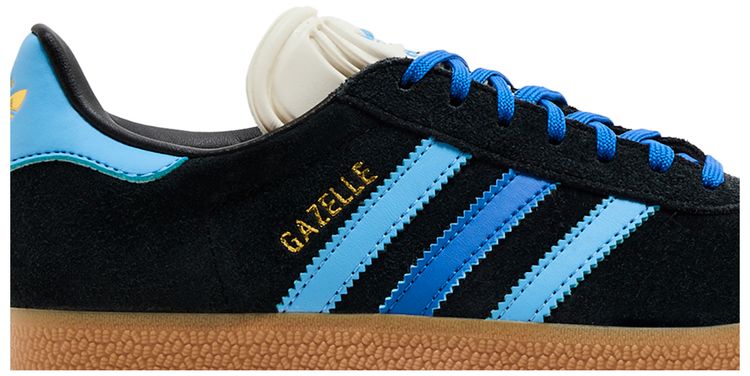 Adidas Wmns Gazelle Black Light Blue
