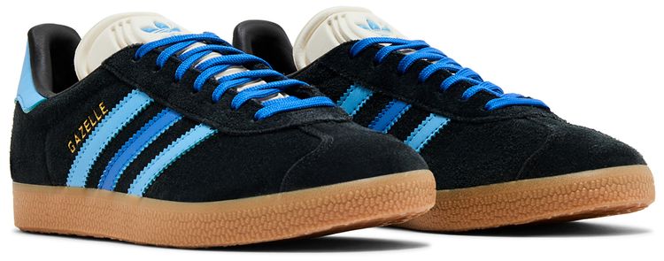 Adidas Wmns Gazelle Black Light Blue