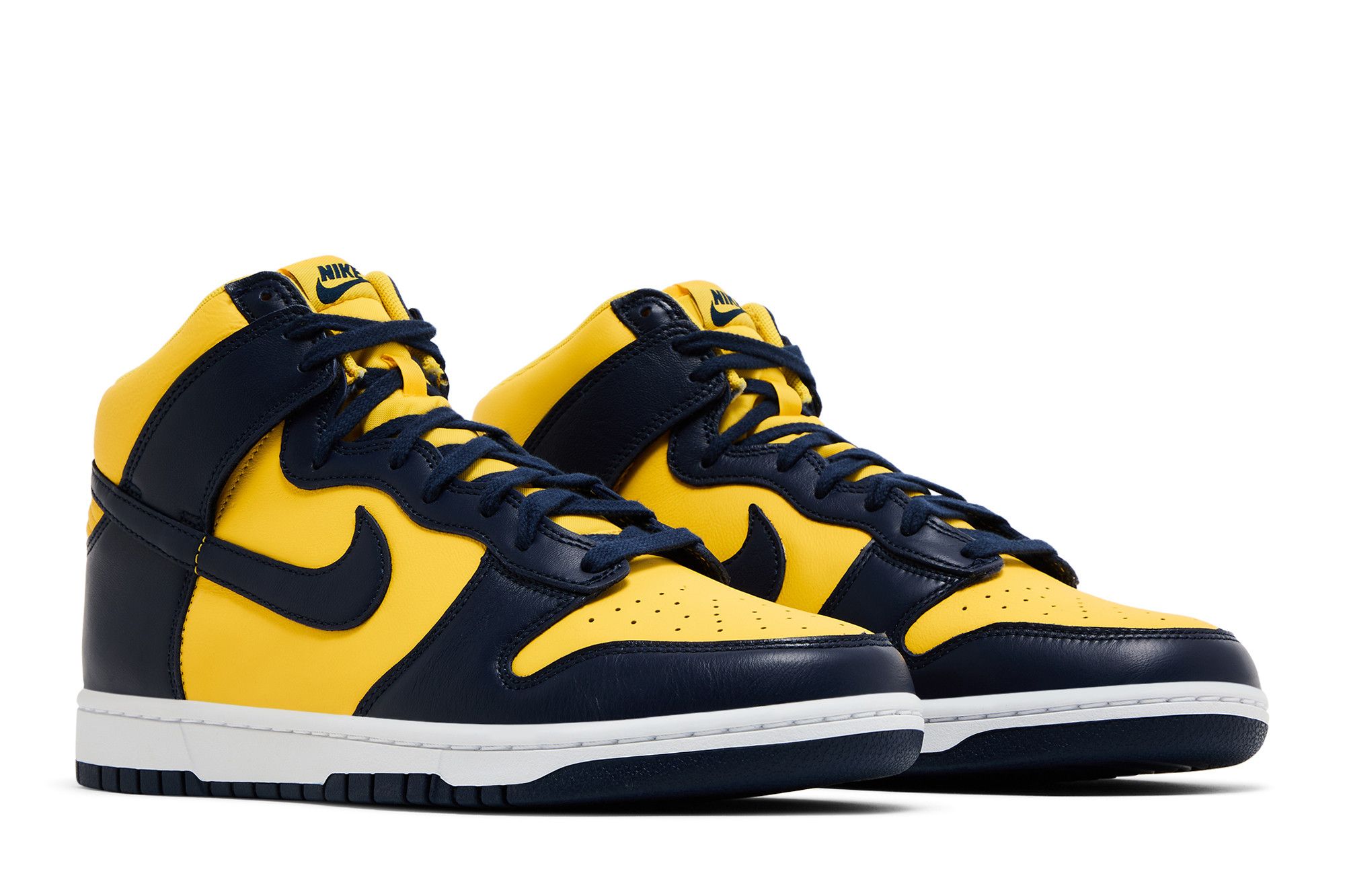 Buy Nike Dunk High 'Michigan' 2025 - HF3143 700 | GOAT