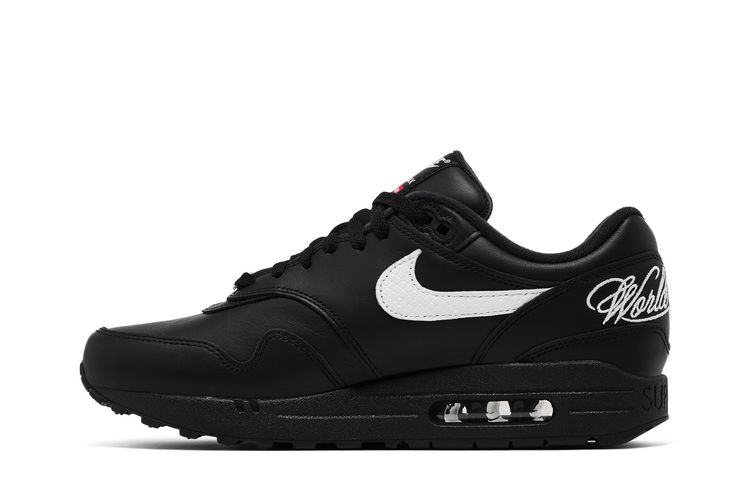 Size 13 - Nike Supreme x Air Max 1 \'87 SP Black White HF8813 001 Buy Supreme x Nike Air Max 1  main image 3