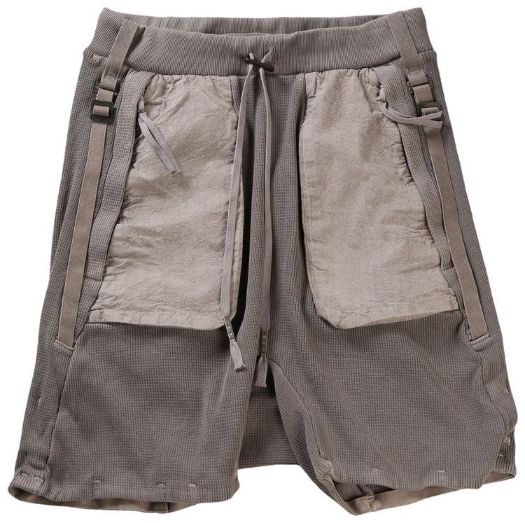 Boris Bidjan Saberi Over Dyed Shorts Light Grey