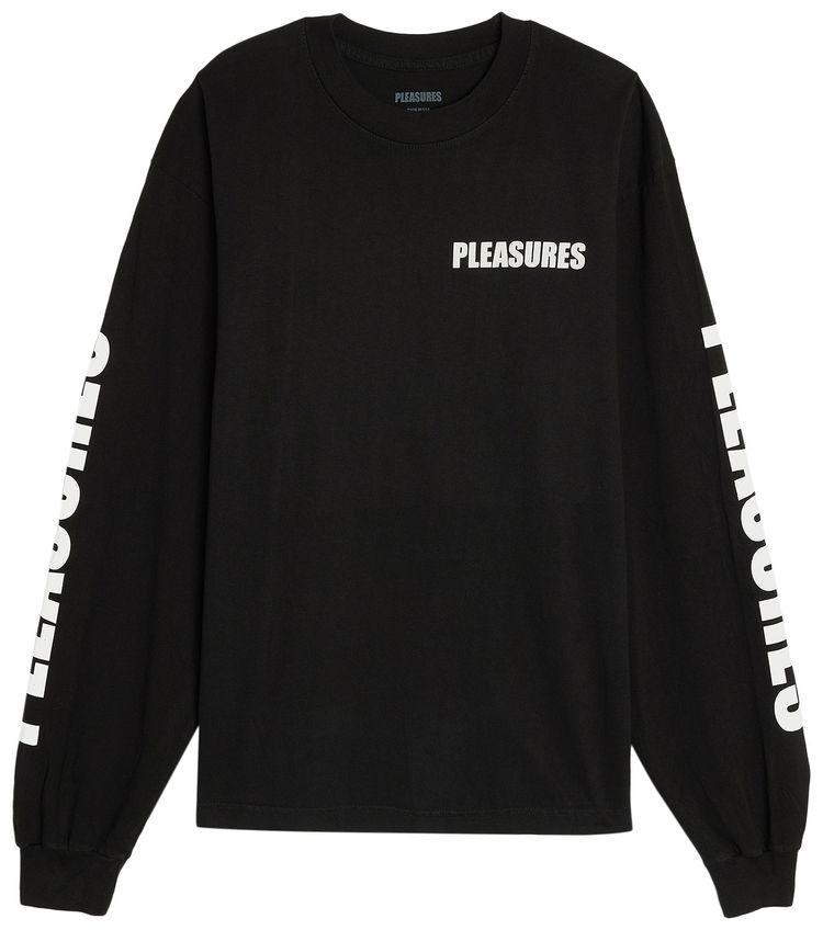 Pleasures Impact Staff Long Sleeve Black