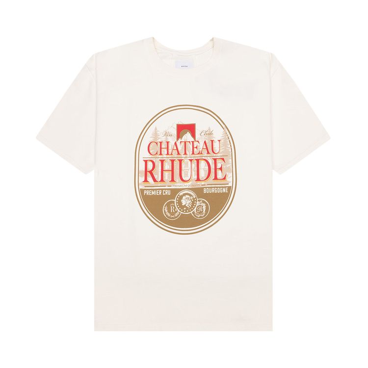 Rhude Premier Cru Tee Vintage White