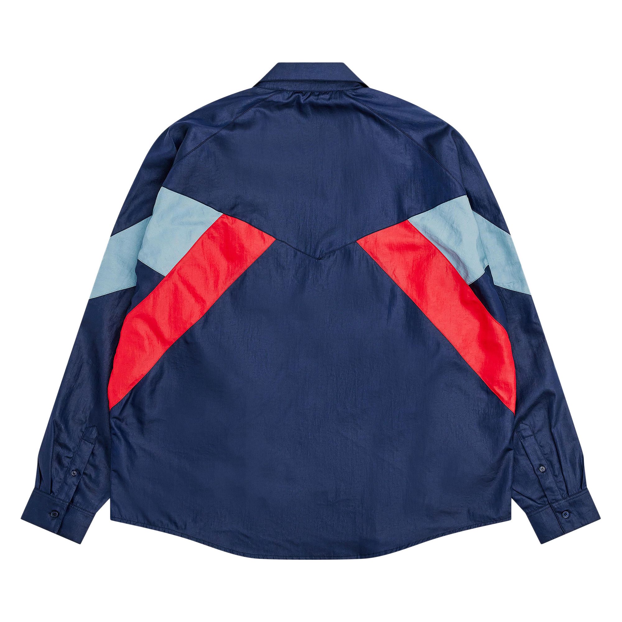 Buy Martine Rose Shirt Track Jacket 'Blue Navy' - 172WP10504 BLUE