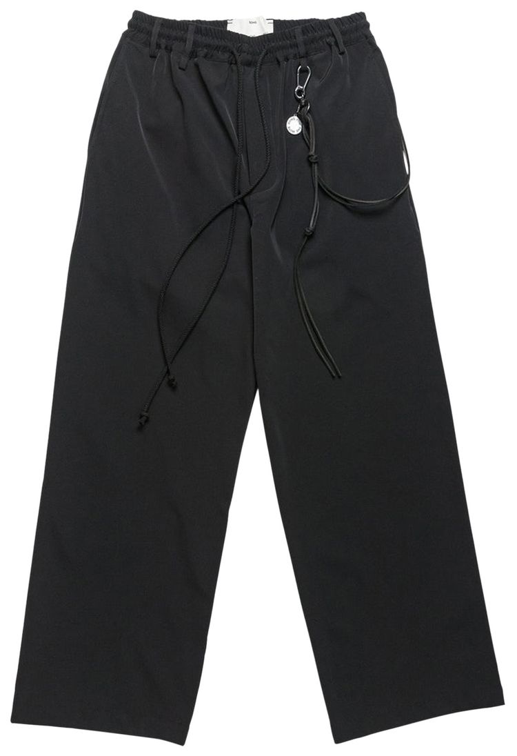 Song for the Mute Poly Tech Relaxed Lounge Pant Black