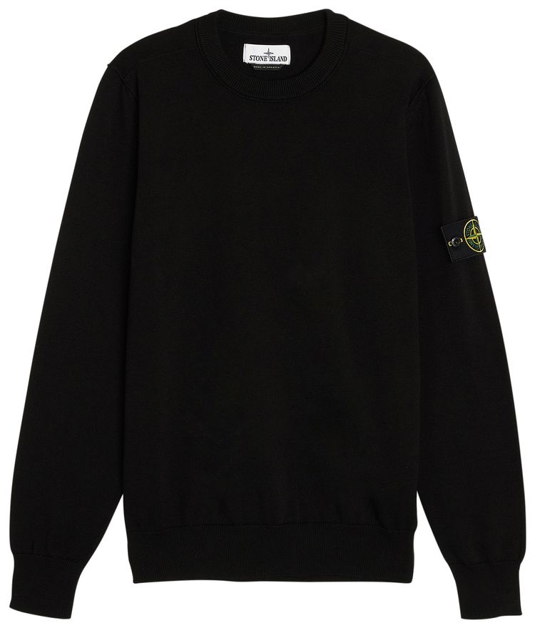 Stone Island Stocking Stitch Sweatshirt Black