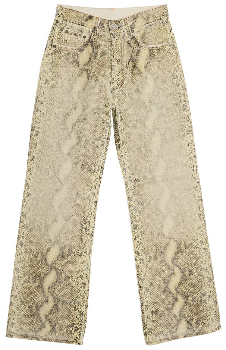 Acne Studios Trousers Multicolor Brown