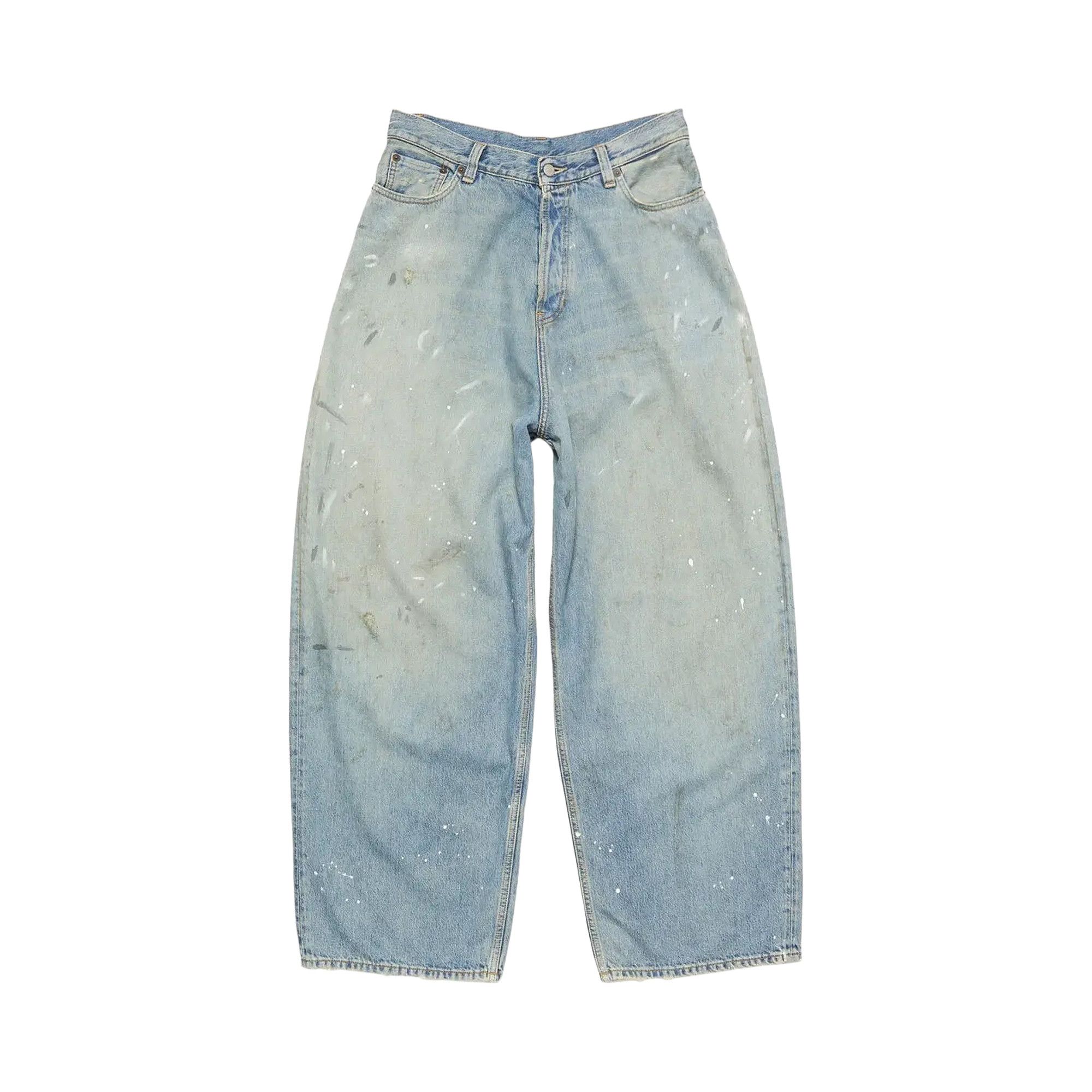 Buy Acne Studios Super Baggy Fit Jeans 'Light Blue' - A00514